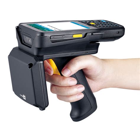 rugged rfid handheld reader|rf scanner with label printer.